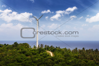Windmill near the sea
