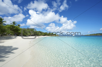 Paradise Caribbean Beach Virgin Islands Horizontal