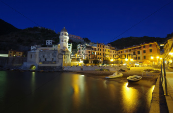 Vernazza village, Italy 