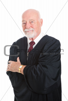 Handsome Mature Judge