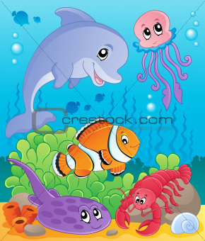 Image with undersea theme 5