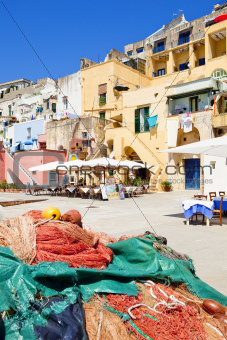 Marina Corricella, Procida Island, Bay of Naples, Campania, Italy