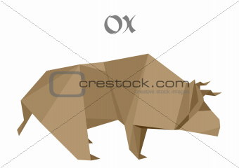 origami ox