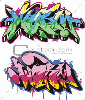 Graffito - worm