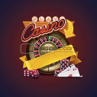 Vector casino icon