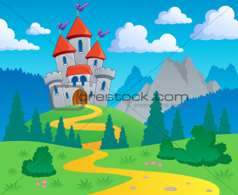 Castle theme landscape 1