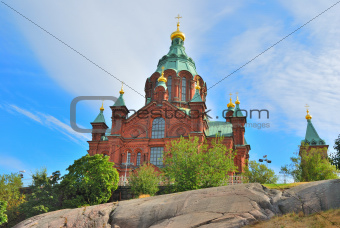 Helsinki. Uspenski Orthodox Cathedral