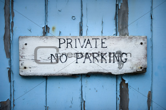 no parking sign