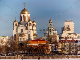 Church on Blood in Honor of All Saints Resplendent in the Russian Land. Ekaterinburg