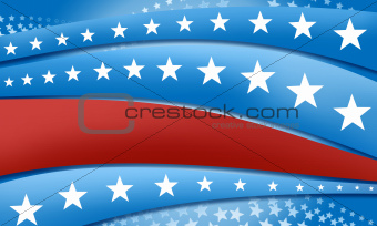 stars and stripes background
