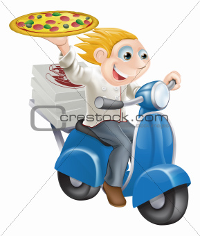 Fast food pizza delivery