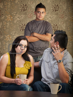 Disprespectful Teen with Parents