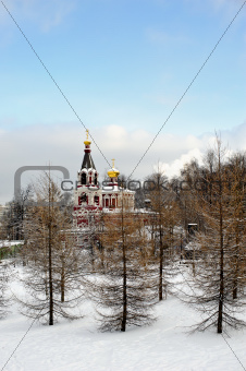 Russian orthodox church in winter park