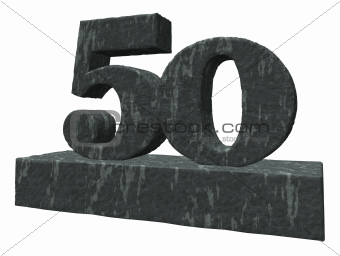 number fifty monument