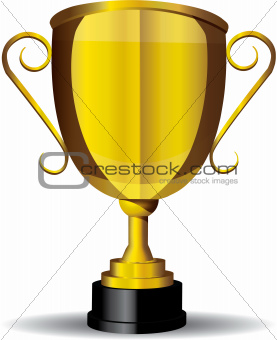 Gold Cup,Trophy,Vector