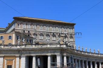 Residence of the Pope in Vatican