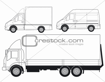 Trucks and Delivery Vans