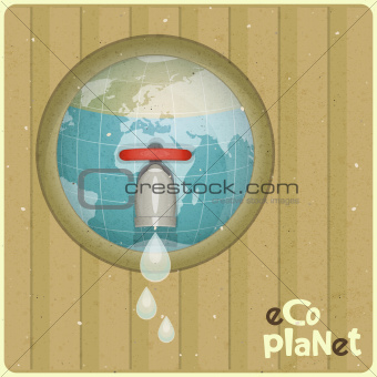 Eco water planet concept