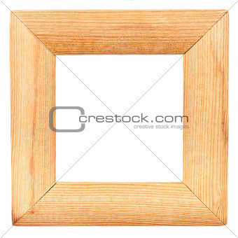 Old wooden frame 