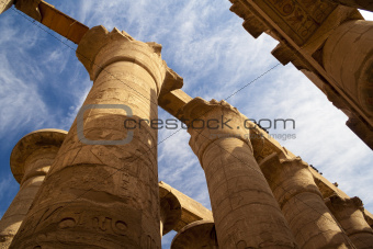 Great Hypostyle Hall at the Temples of Karnak
