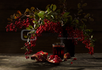 granat and  barberry
