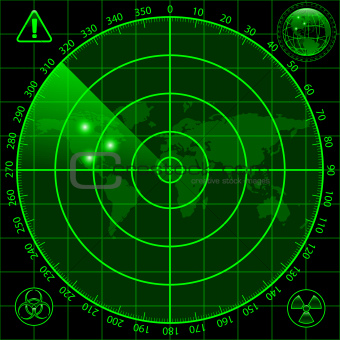 Radar screen