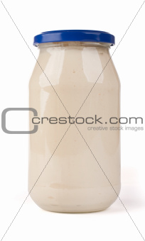 Big jar of mayonaise