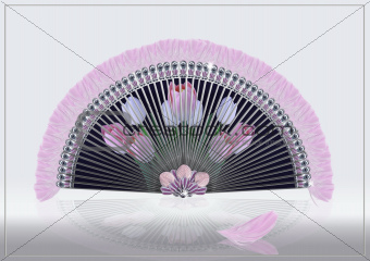 Decorative folding Fan