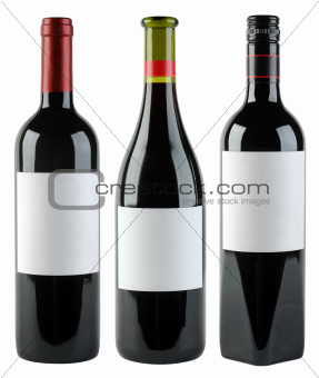Wine Bottles Template