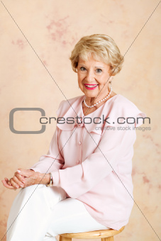 Portrait of Elegant Senior Lady