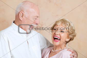 Seniors Laughing Together