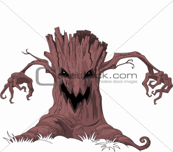 Scary tree 