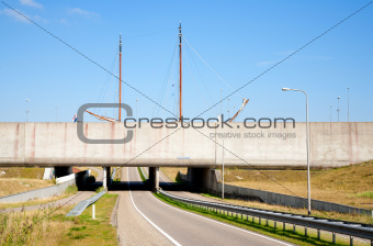 Modern aqueduct
