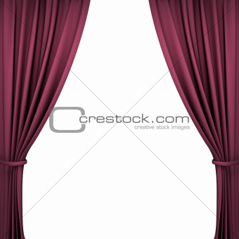 Red Velvet Theater Curtains