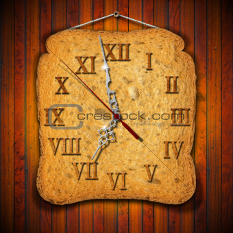 Toast Clock - Breakfast Concept