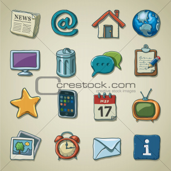 Freehand icons - multimedia