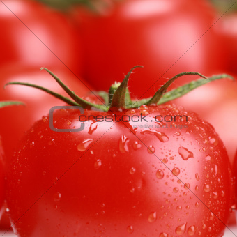 Closeup of a tomato