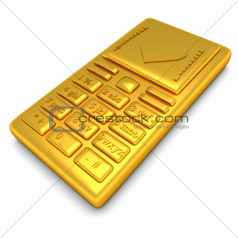 Gold phone