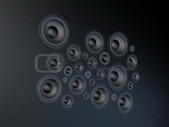 speaker wall
