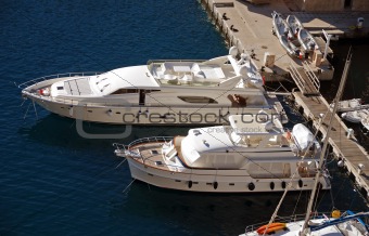 Boat marina in Monte Carlo