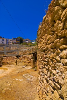 Ancient stone amphitheater