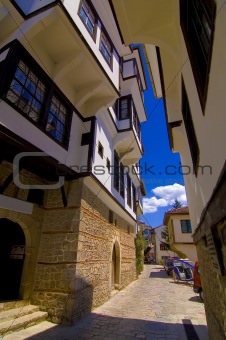 Narrow passage alleys, Ohrid