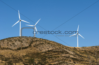 Wind generators on the top