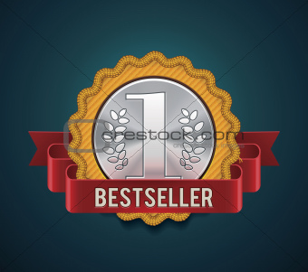 Vector bestseller badge