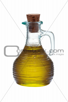bottle of virgin olive