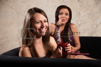 Pretty Women Laughing Together