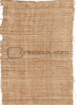 texture fiber from natural burlap hessian sacking