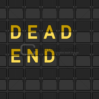 Dead End Flip Board