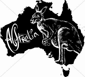 Kangaroo as Australian symbol