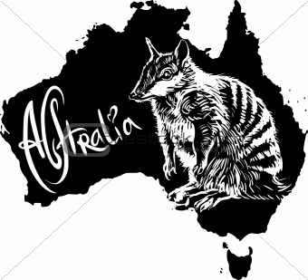 Numbat as Australian symbol